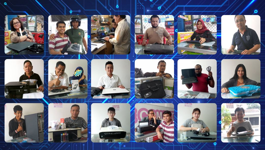 Teknisi profesional Dee Computer servis laptop di Medan