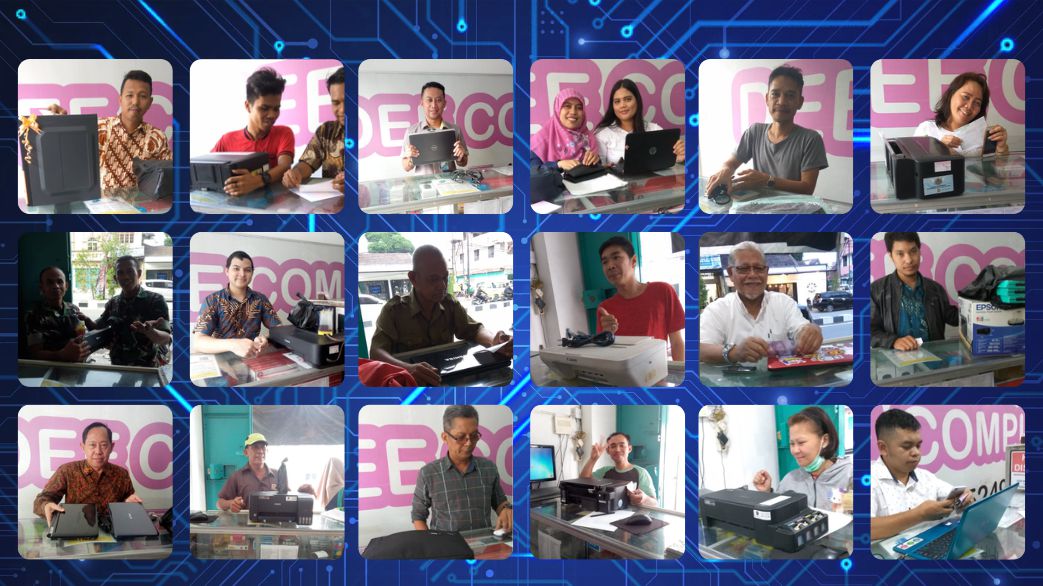 Toko servis laptop dan printer Dee Computer Medan
